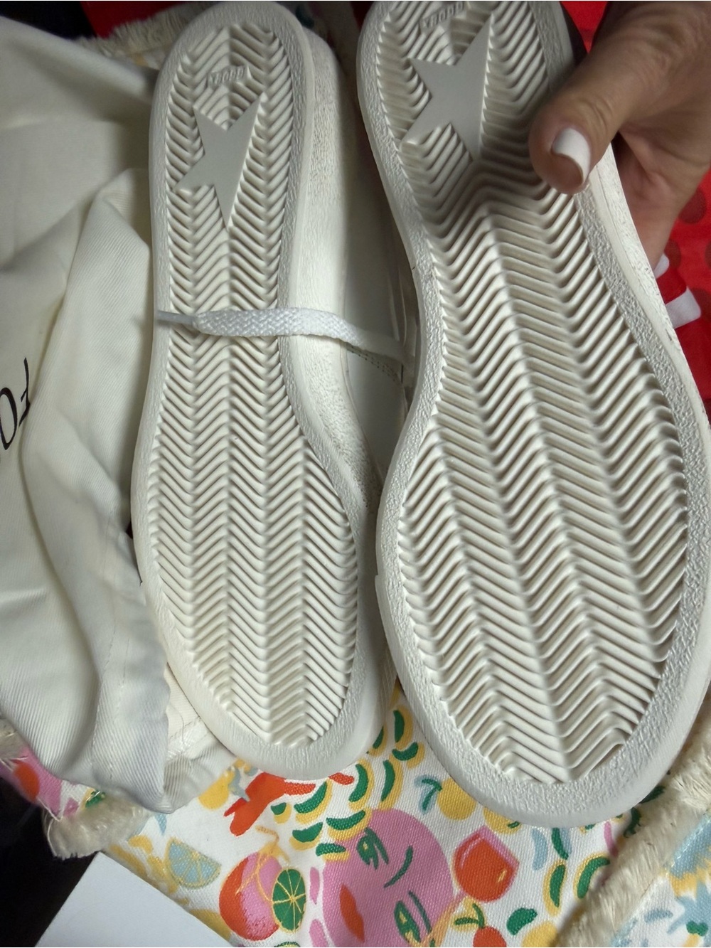 Golden Goose White sneakers. Never worn. - Picture 7 of 8